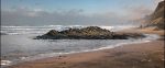 Jean Lapujoulade - Promeneuse sur la plage